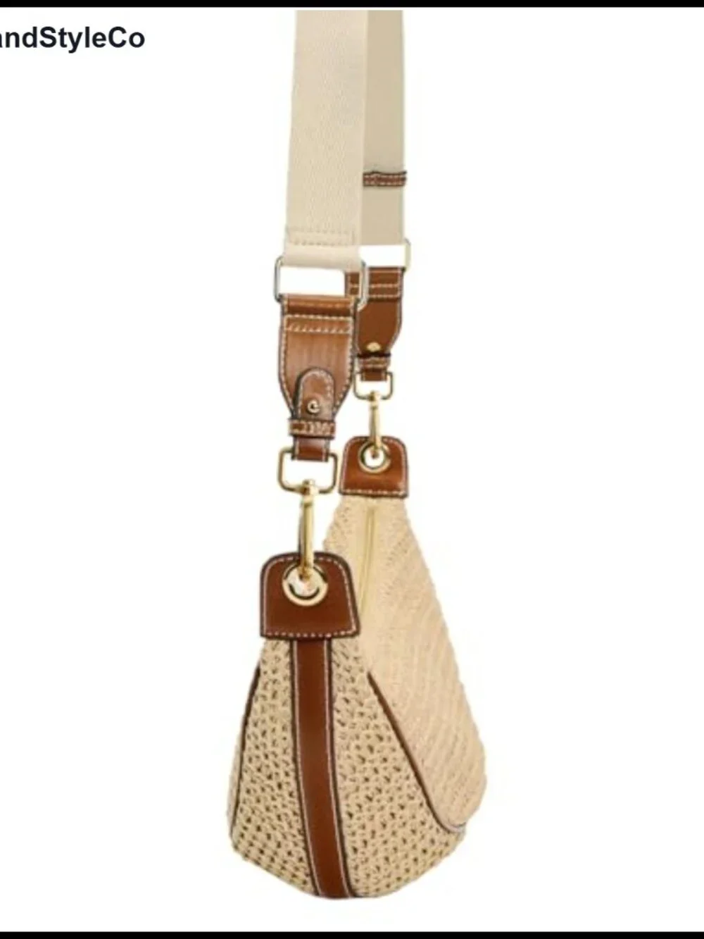 Straw Crossbody Bag for Women Woven Hobo Purse Summer Beach Adjustable Strap